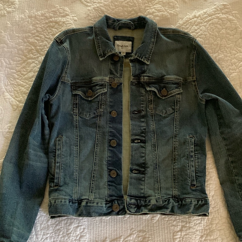 Goodfellow& Co denim jacket men’s size small $24